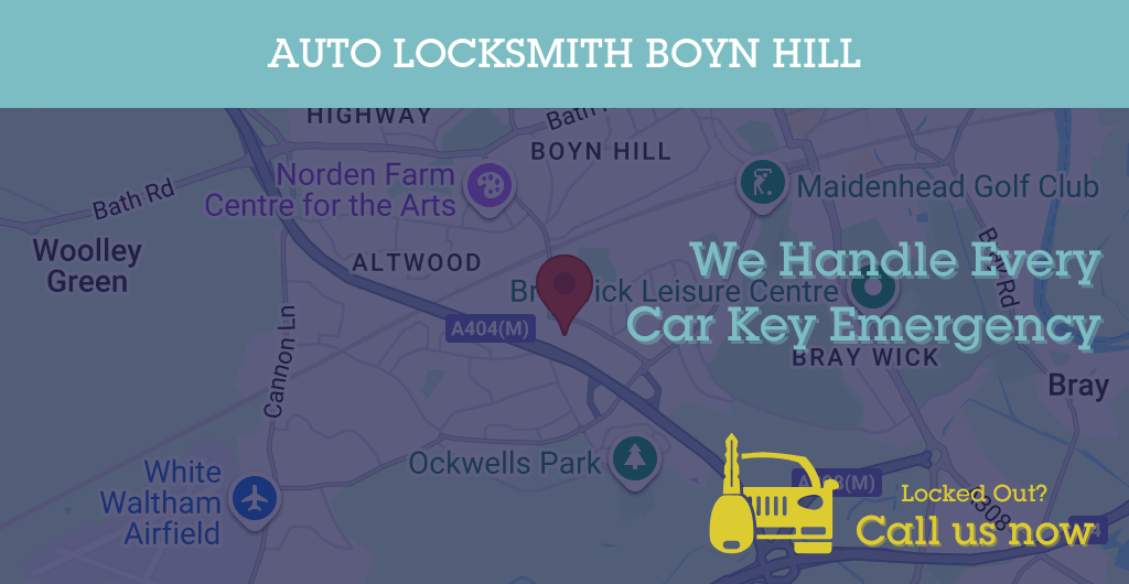 Auto Locksmith Services in Boyn Hill - SL postcode