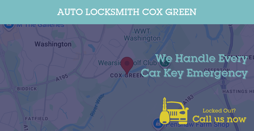 Auto Locksmith Services in Cox Green - SL postcode