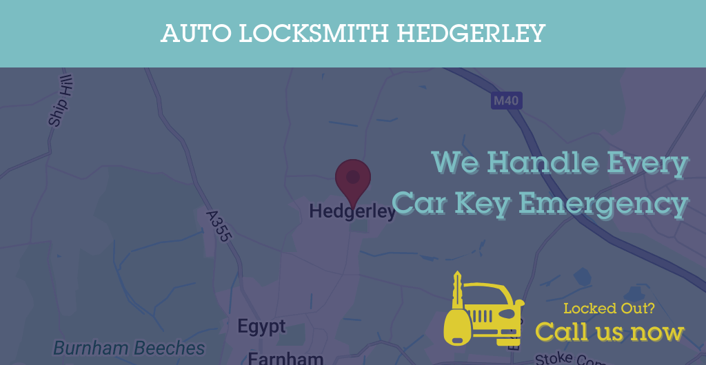 Auto Locksmith Services in Hedgerley - SL postcode