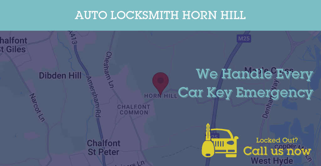 Auto Locksmith Services in Horn Hill - SL postcode
