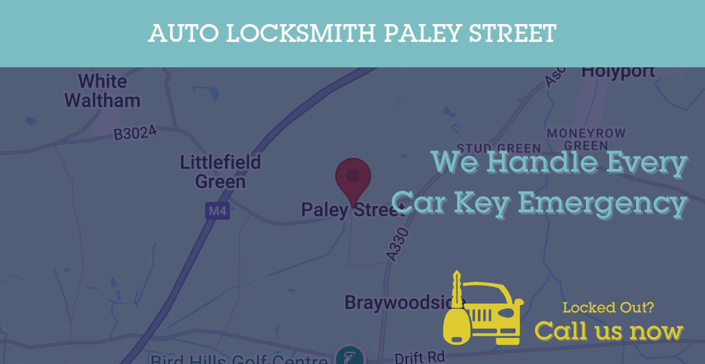 Auto Locksmith Services in Paley Street - SL postcode