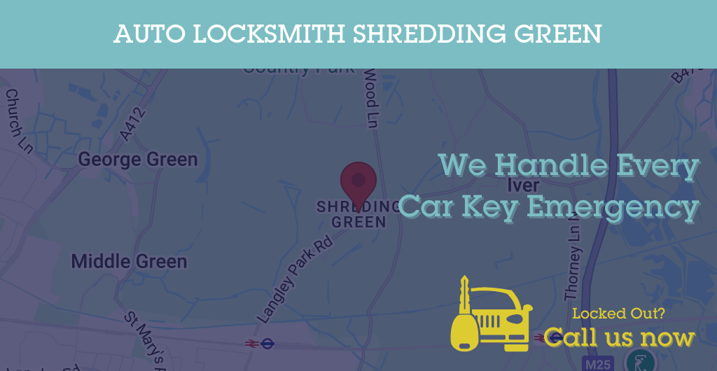 Auto Locksmith Services in Shredding Green - SL postcode