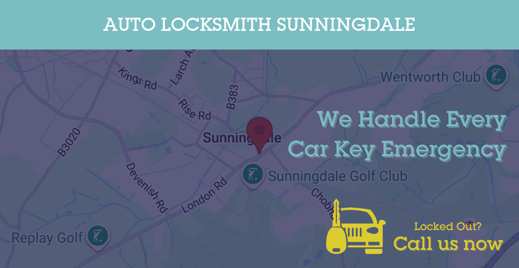 Auto Locksmith Services in Sunningdale - SL postcode