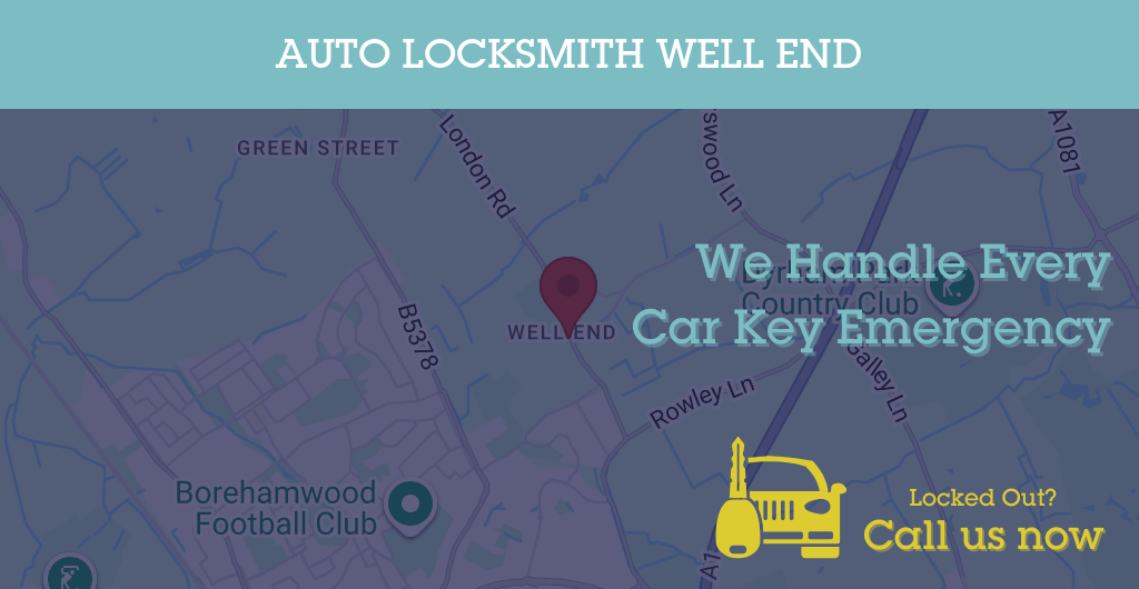 Auto Locksmith Services in Well End - SL postcode